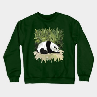 Driving at Panda Pace Crewneck Sweatshirt